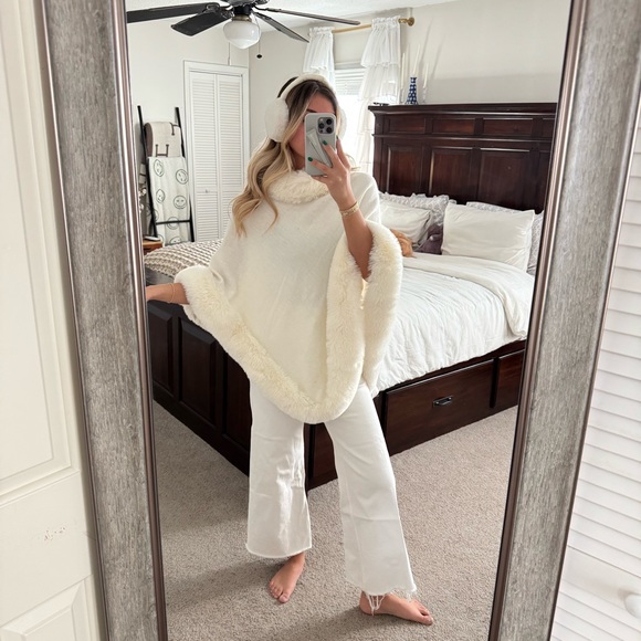 White Fur Sweater Top - Picture 9 of 14